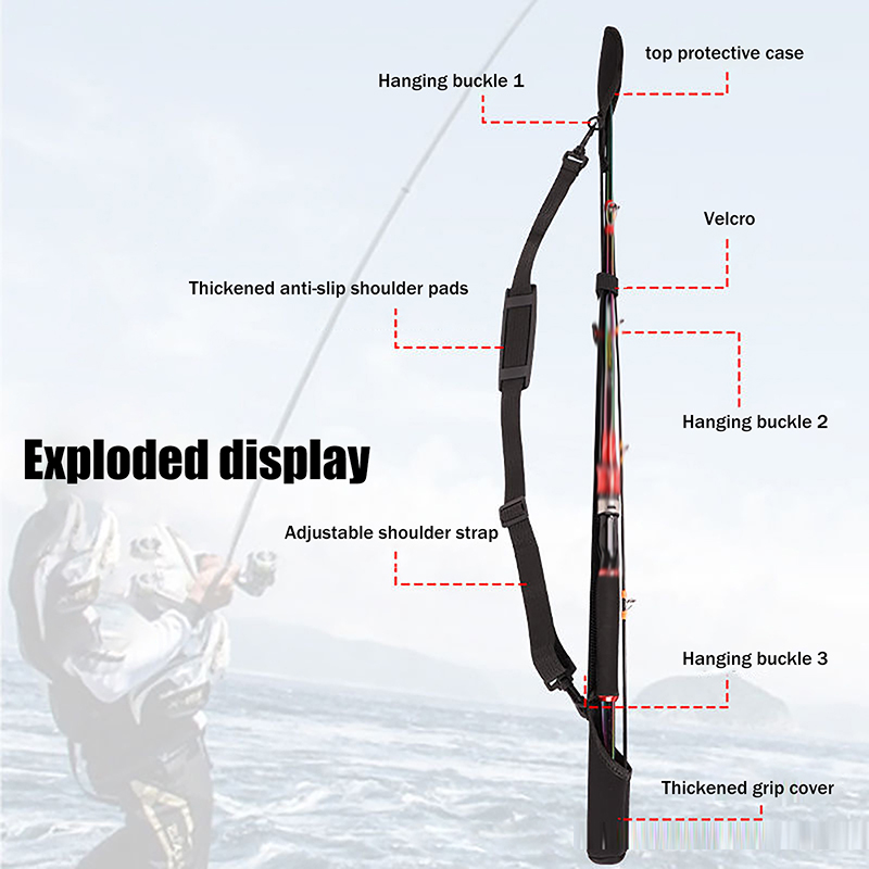 ★ ▲ Ayarlanabilir olta saklama - Reel Bag incelemesi ve fiyatı